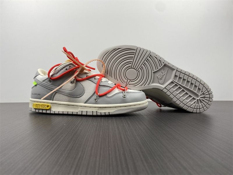 Dunk Low Off-White Lot 6  DM1602-110
