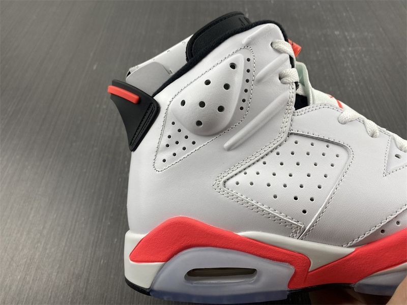 Air Jordan 6 Retro Infrared White 384664-123