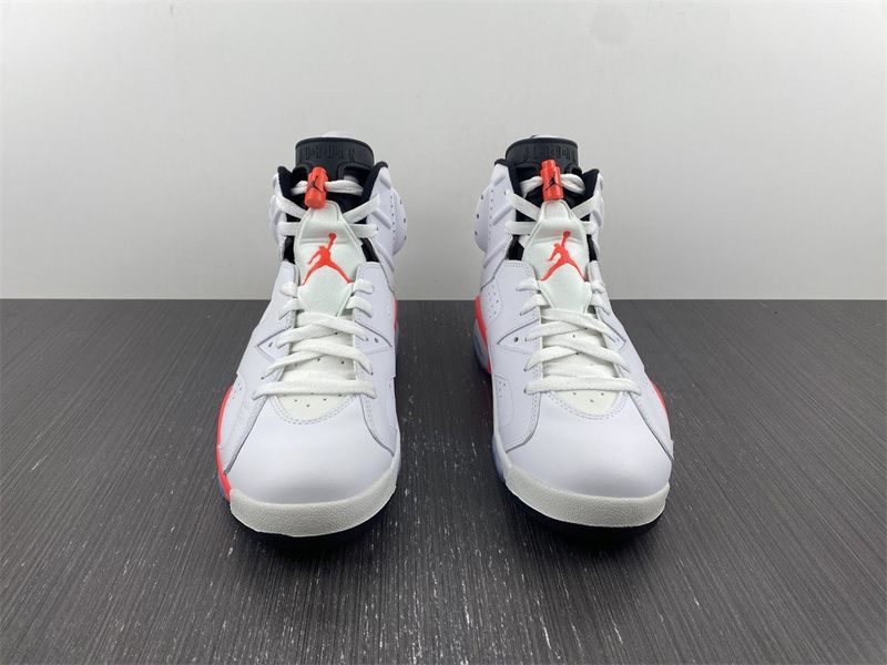 Air Jordan 6 Retro Infrared White 384664-123