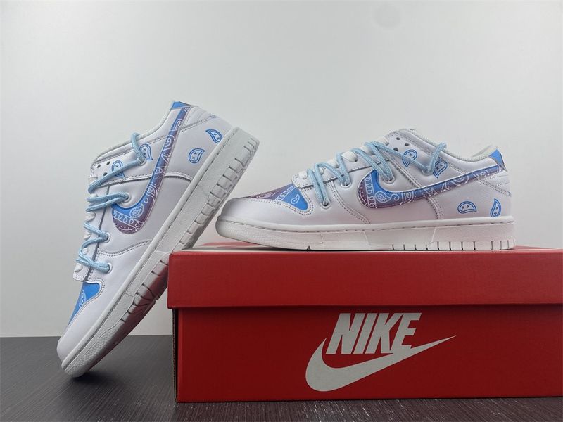 Dunk Low Triple White Customized DD1503-109