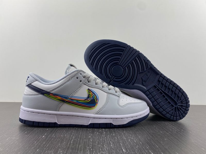 Dunk Low 3D Swoosh  DV6482-100