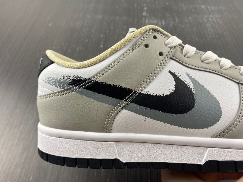 Dunk Low Stencil Swoosh  FD0661-100