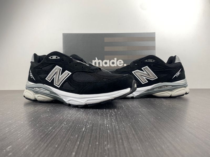 New Balance 990v3 Black White  M990BS3