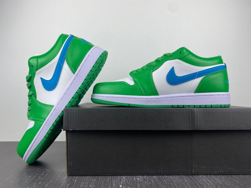 Air Jordan 1 Low Green Blue DC0774-304