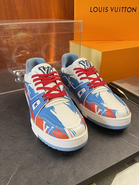Men L*ouis V*uitton Top Sneaker Trainer RR230330-9