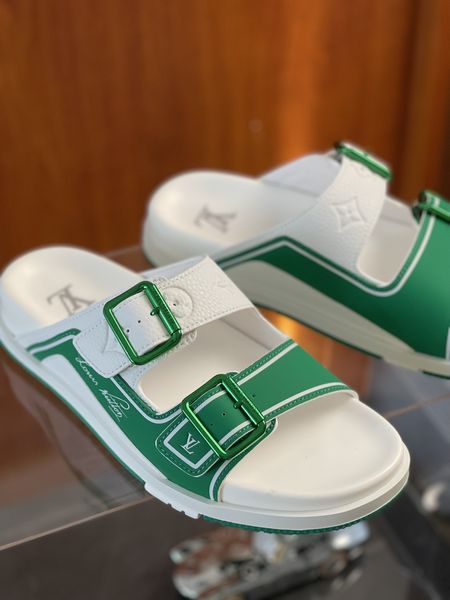 Men L*ouis V*uitton Top Sneaker Slippers RR230406-20