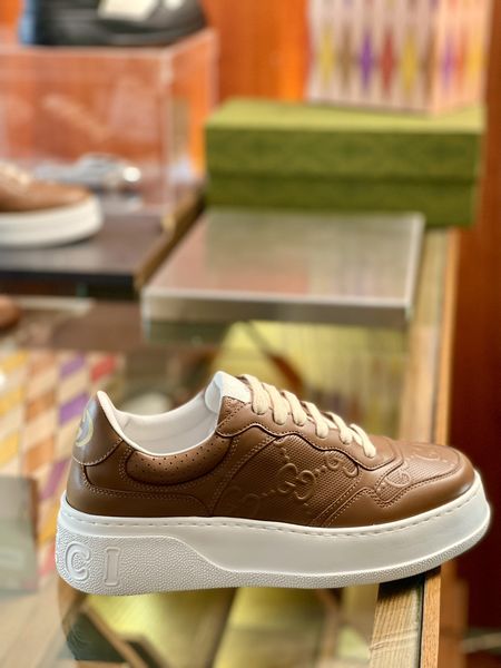Men Women G*ucci GG Top Sneaker RR230407