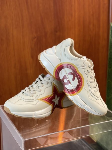 Men Women G*ucci Rhyton Top quality Sneaker RR230407-15