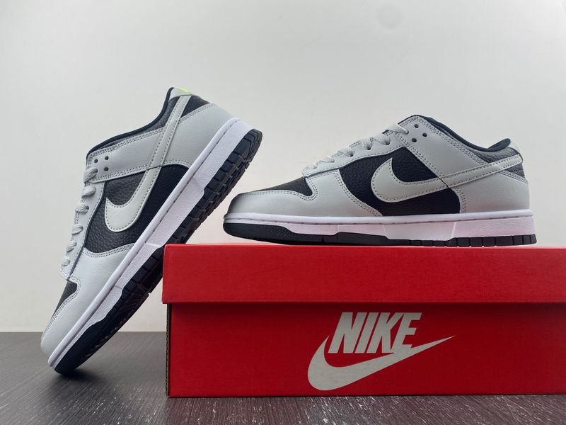 Dunk Low Grey Panda Volt  FD9756-001