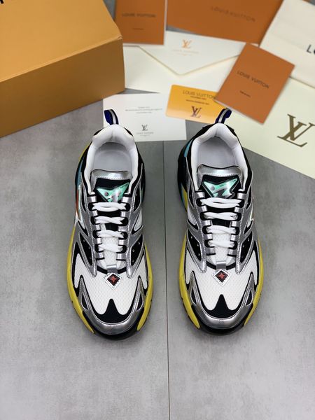 Men Women L*ouis V*uitton Sneaker Runner CP 20230526 - 4