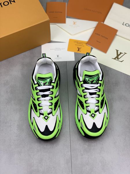 Men Women L*ouis V*uitton Sneaker Runner CP 20230526 - 7