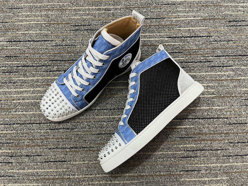 Men and Women C*hristian L*ouboutin Top Sneakers CL 20230818-18