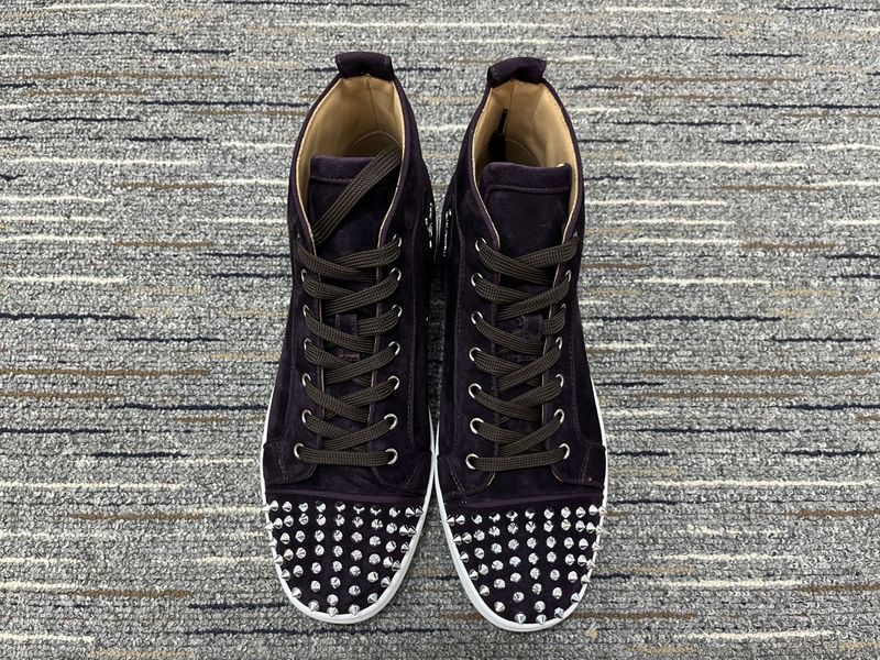 Men and Women C*hristian L*ouboutin Top Sneakers CL 20230818-83