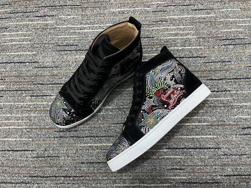 Men and Women C*hristian L*ouboutin Top Sneakers CL 20230819-13