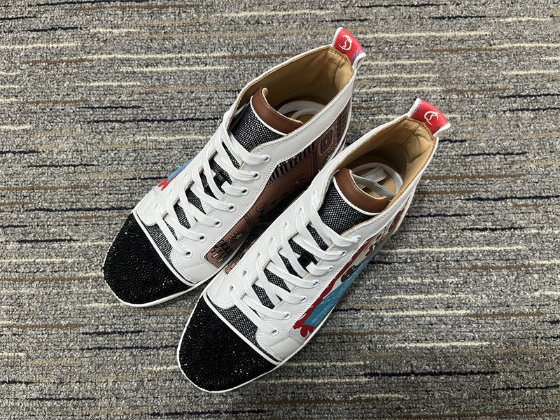 Men and Women C*hristian L*ouboutin Top Sneakers CL 20230819-16