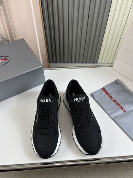 P*rada Top Sneakers Low CL 20230831-21