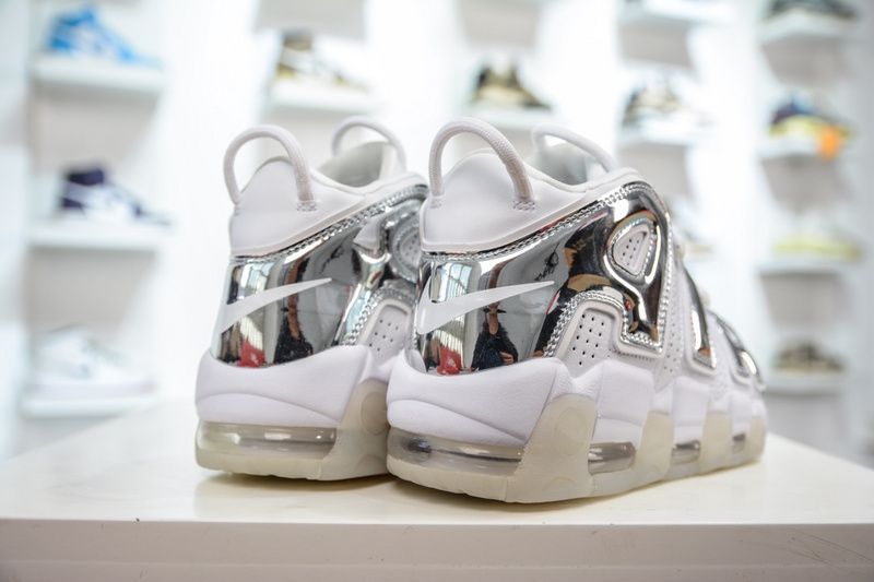 Air More Uptempo Chrome White  917593-100