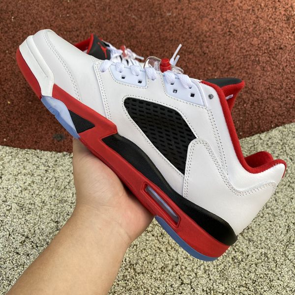 Air Jordan 5 Retro Low Fire Red  819171-101