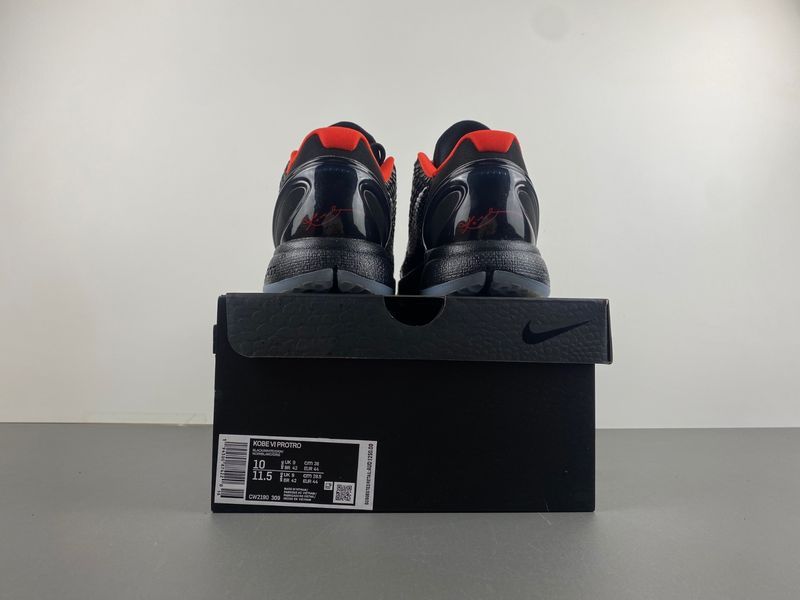 Kobe 6 Protro Black Red CW2190-309