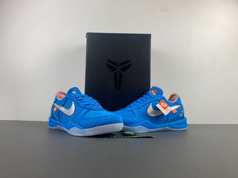 Kobe 8 Protro Off White Blue 555035-304
