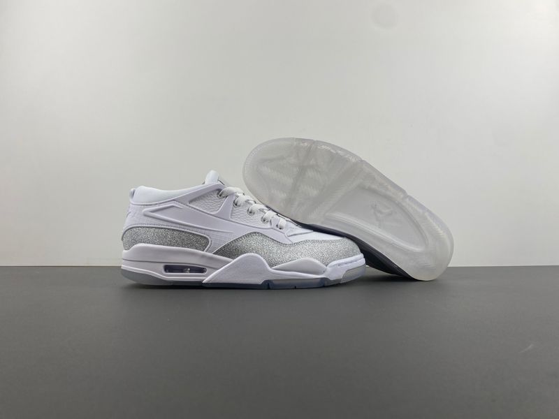 Air Jordan 4 RM White Sliver HQ3441-111