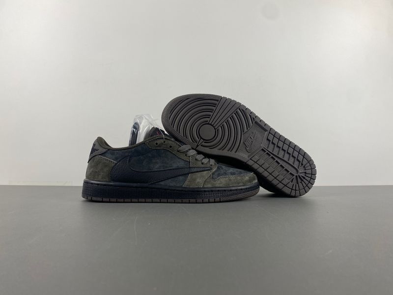 Air Jordan 1 Low Travis Scott Brown Grey CQ4277-111