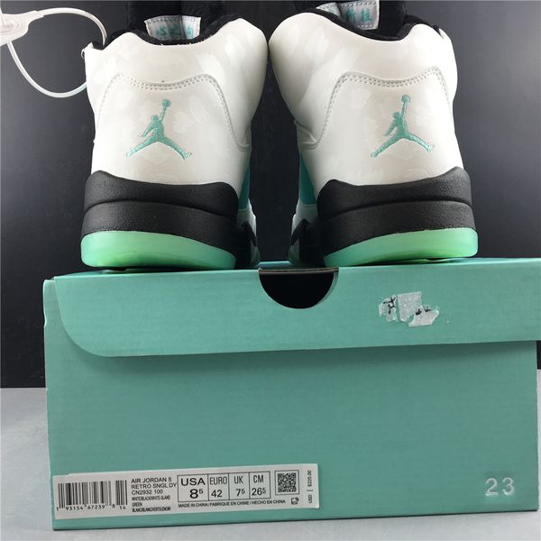 Air Jordan 5 Retro Island Green  CN2932-100
