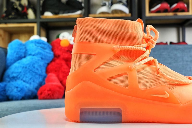 Nike Air Fear Of God 1 Orange Pulse