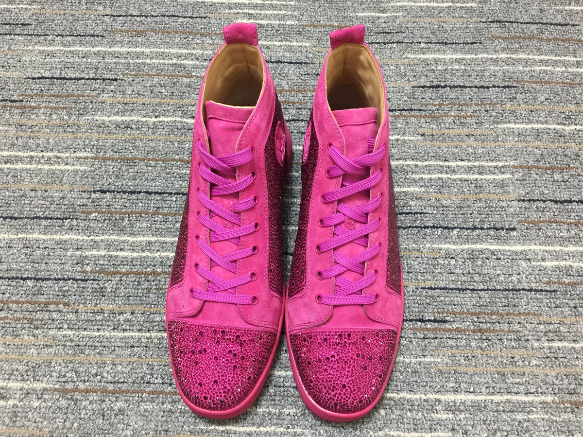 C*ristian L*uboutin Louis Rhinestone Sneaker