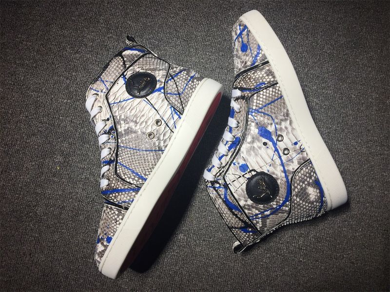 C*ristian L*uboutin Python Sneaker