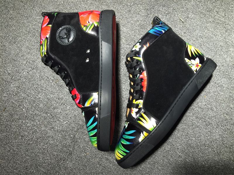 C*ristian L*uboutin Suede Leather Sneaker