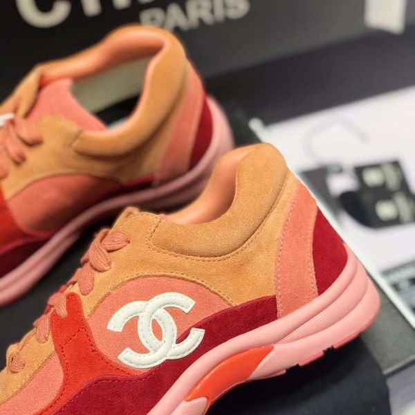 Women C*hanel Top Sneaker