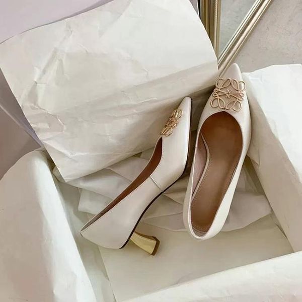 Women L*oewe Top Pumps