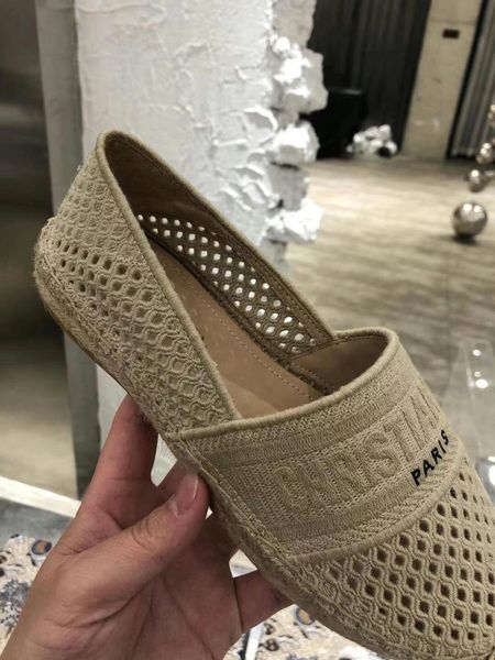 Women D*ior Top Espadrille Sandals