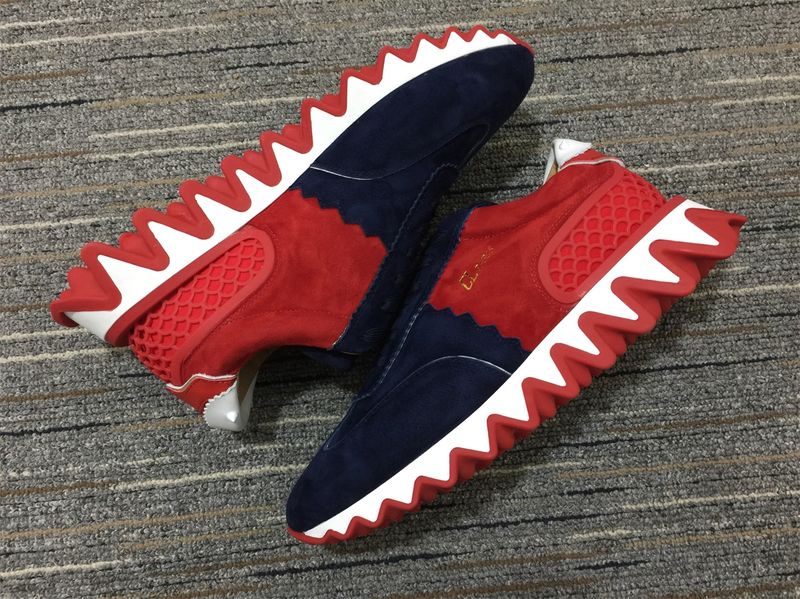 Men C*hristian L*ouboutin Aurelien Flat Top Sneakers