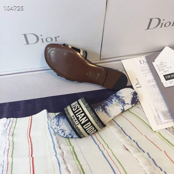 Women D*ior Top Sandals