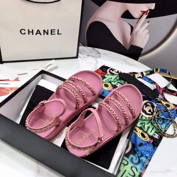 Women C*hanel Top Sandals