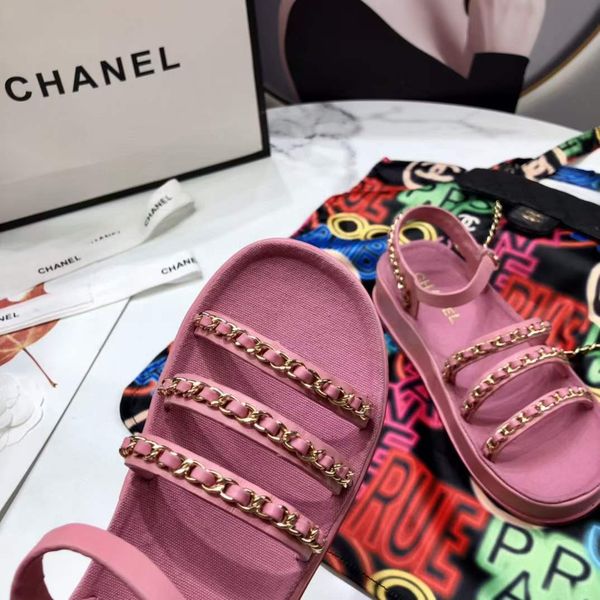 Women C*hanel Top Sandals