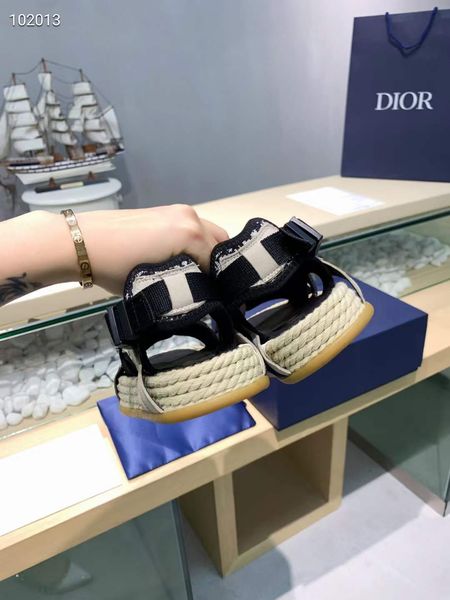 Men Women D*ior Top Sandals