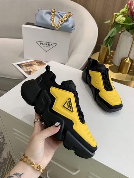 Mens Women P*rada Top Sneakers