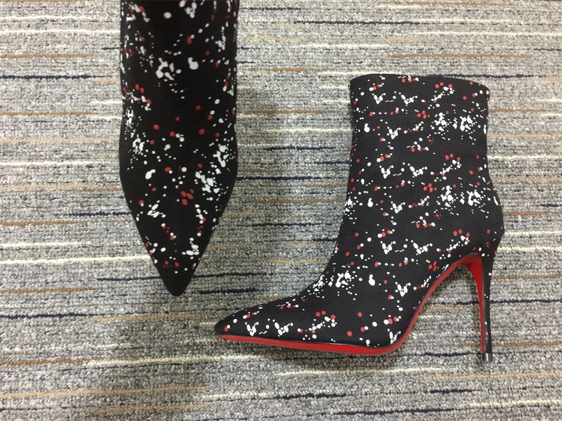 Women C*hristian L*ouboutin Top Boot
