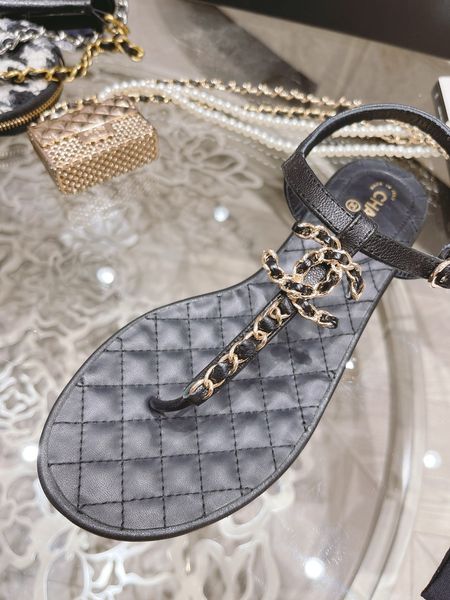 Women C*hanel Top Sandals