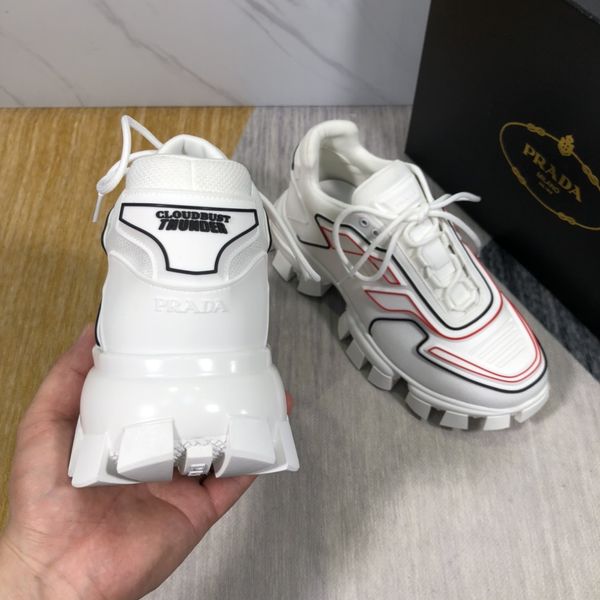 Men Women P*rada Top Sneaker