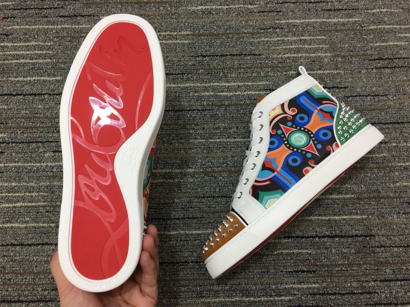 Men C*hristian L*ouboutin Top Sneaker