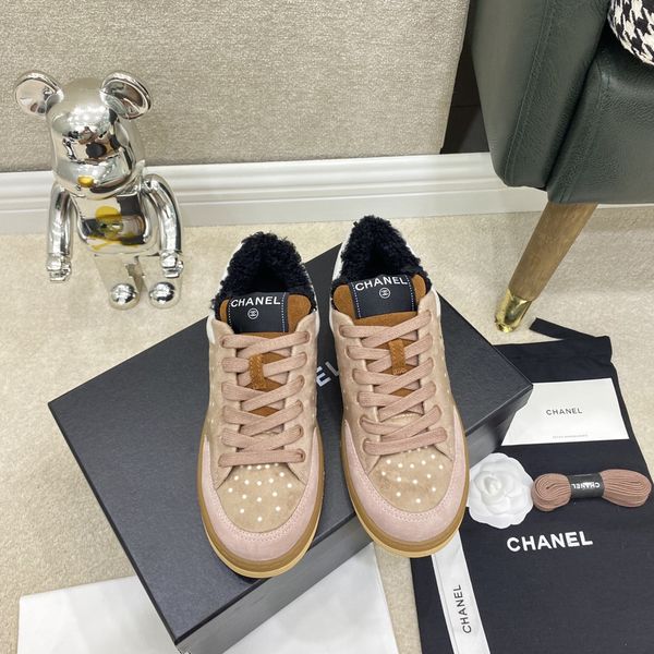 Women C*hanel Top Sneaker
