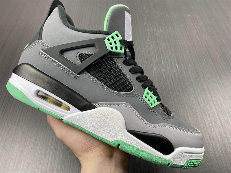 Air Jordan 4 Retro Green Glow  308497-033