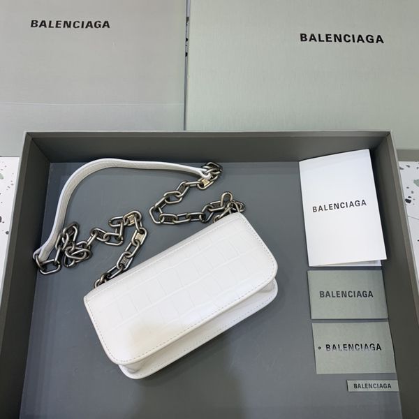B*alenciaga Top Bag 19*5.5*10cm 2