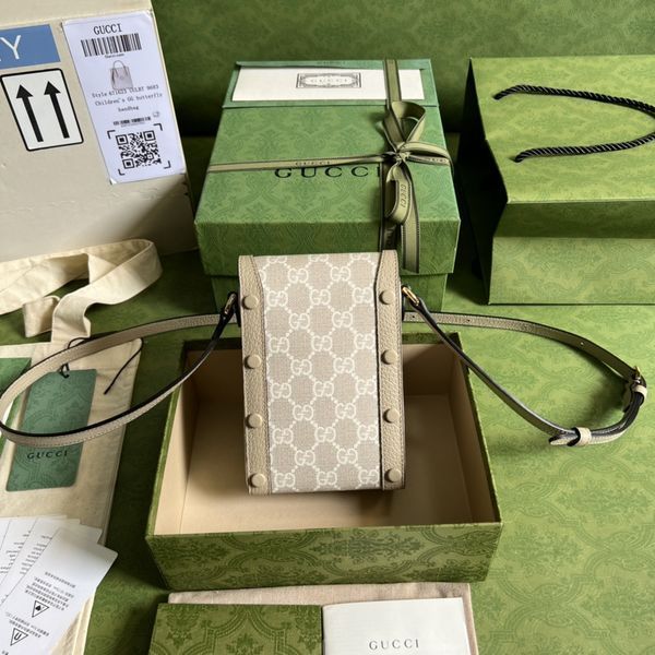 G*ucci Crossbody bag Top Quality HT 20231012-31 11.5*17*4 cm