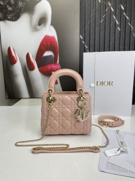 D*ior Handbag Top Quality HT 20231016-71 17*15*7 cm
