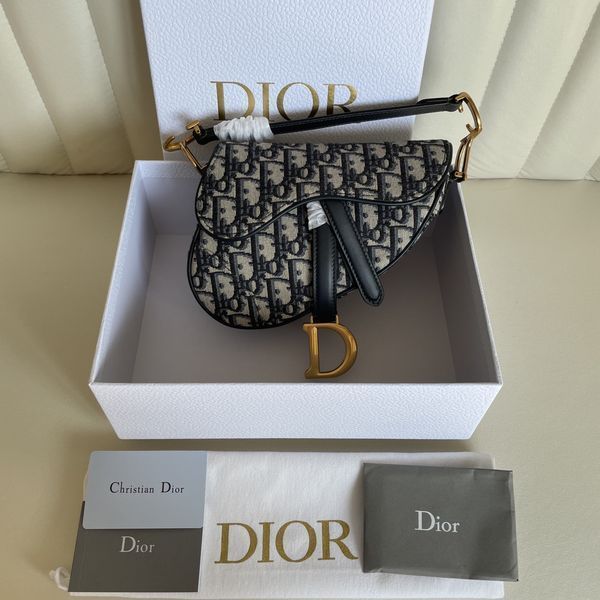 D*ior  Saddle bag  Top Quality HT 20231017-26 19.5*18*5 CM